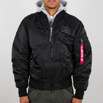 Alpha Jacke MA-1 D-Tec - Schwarz