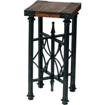 Abstelltisch 30,5 x 30,5 x 71,5 cm - aus Holz und Metall - Nr. MA4007