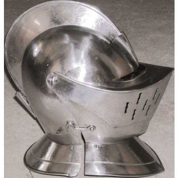 Ritterhelm mit Stahlvisier -  Maße: 26 x 26 x 40 cm - Nr. MA4560