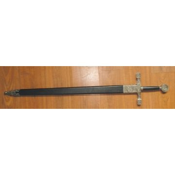 Excalibur-Schwert - verzierte Scheide - Stahl - Länge: 116 cm - Nr. MA4749