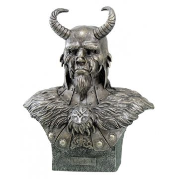 Wikinger - Loki - Gott des Bösen - bronziert - 28cm - Nr. MA4831