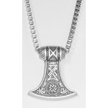 Wikinger Thors Hammer-Axt als Halskette