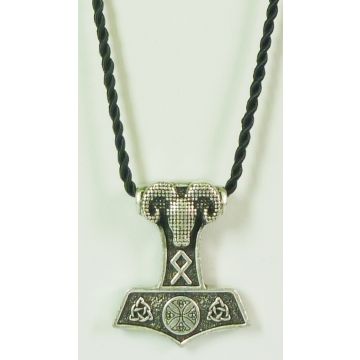 Thors Hammer, Kettenanhänger. 45cm x 35 x 15. Kette: 54 cm lang