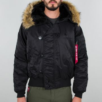 Alpha „Extrem cold weather“  Polarjacke N2B - Schwarz