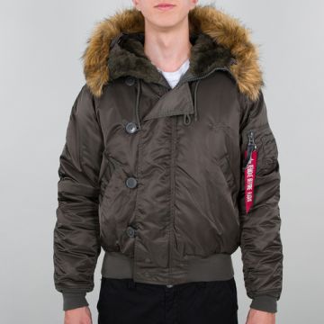 Alpha „Extrem cold weather“  Polarjacke N2B - Grau