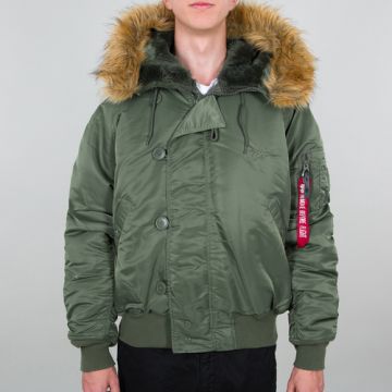 Alpha „Extrem cold weather“ Polarjacke N2B - Sage Green