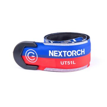 NEXTORCH - UT51L Rot-blau blinkendes Warnsignalband (45cm lange Version)