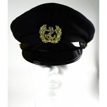 Marine Schirmmütze mit Abzeichen