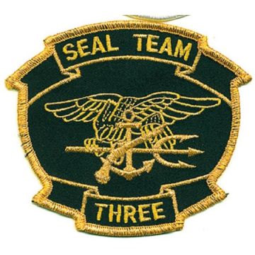 Seal Team Three Stoff Aufnäher