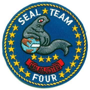 Seal Team Four Stoff-Aufnäher