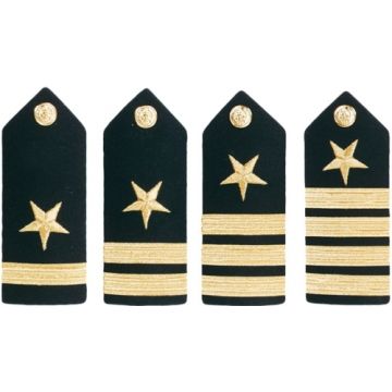 US Navy original Schulterstücke - 1 Streifen - Ensig.Lt. - Nr. NV4880