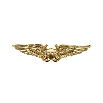 Navy Piloten Schwingen aus Metall - FLIGHT OFFICER - Nr. NV4903