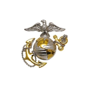Original Mützenabzeichen - für Offiziere der US Marine - Nr. NV4922