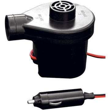 Elektropumpe - mit 12V-Adapter - zum automatischen Aufblasen von Booten - Nr. OU4066