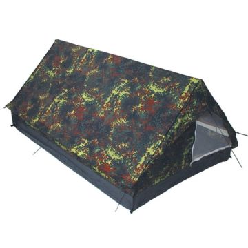 2-Mann Zelt - Flecktarn - Größe: 213x137x97cm - Gewicht: 1850gr - Nr. OU4113
