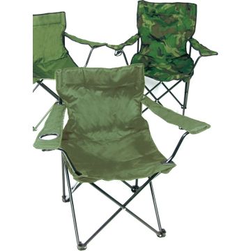 Klappstuhl - Farbe Grün - inklusive Packsack - Nr. OU4157