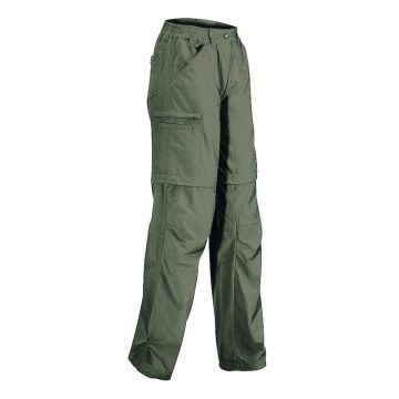 VAUDE Abzippbare Wanderhose - Olivgrün