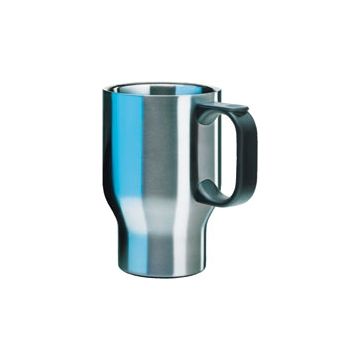 Autobecher 0,4 Liter - festschließender Kunststoffdeckel mit Trinköffnung - Nr. OU4763