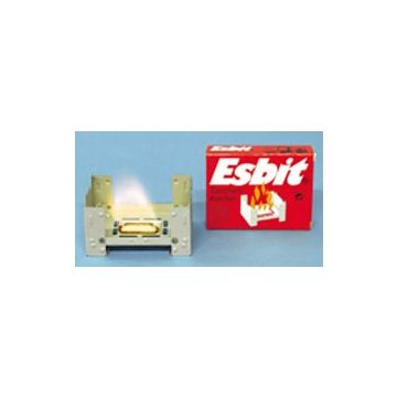 ESBIT Taschenkocher - inklusive 12 Brennstofftabletten - Packmaß: 13 x 9,6 x 4 cm - Gewicht: 360g - Nr. OU4778