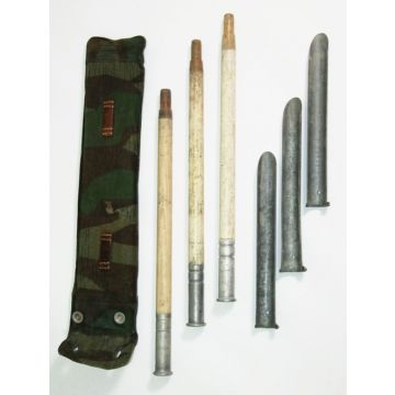 2. Weltkrieg Zeltstangen mit Tasche - Nr. OU4781