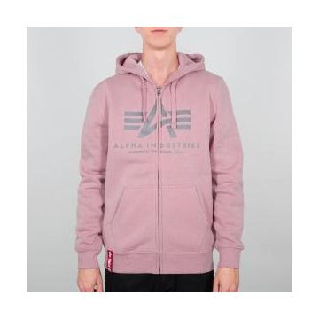 Alpha Basic Zip Hoody - Pink