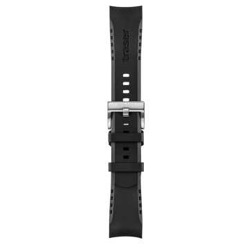 traser Armband Kautschuk - Schwarz P67 SuperSub