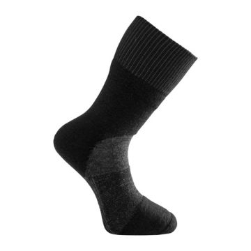 Woolpower Socken Skilled Classic 400 - Dunkelgrau / Schwarz