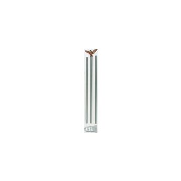 Fahnenstange - 180 cm - Silber mit goldfarbenem Adler - Nr. US4020