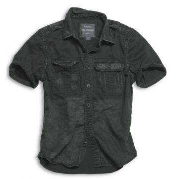U.S. Halbarm Hemd - Schwarz