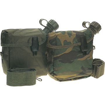 U.S. Feldflasche 2QT - OLIV - mit Hülle und Gurt - Nr. US4323
