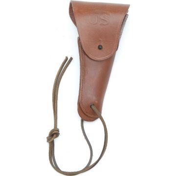 US Gürtelholster M12  - Reproduktion - Leder, Brau - Nr. US4327