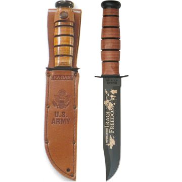 Kabar Commemorative Iraqi FREEDOM FIGHTING KNIFE - ARMY - Nr. US4761