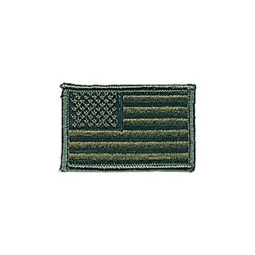US Nationalitätsabzeichen - USA oliv, Textil - Nr. US4854