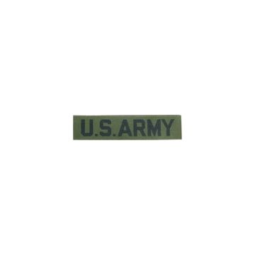 US Army Schriftzug - oliv, gewebt - Nr. US4858