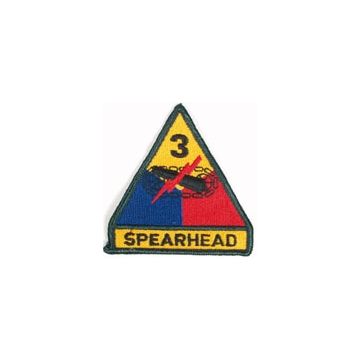 3rd Army Div. - Stoffaufnäher - Nr. US4872