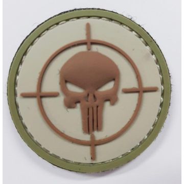 Rubber Patch Totenkopf