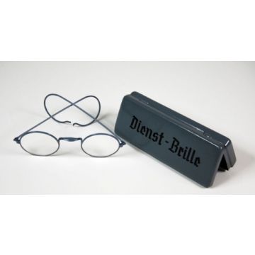 Dienstbrille - REPRO - mit Behälter aus Metall - Nr. WH4371