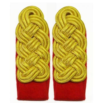 FELDMARSCHALL Schulterstücke auf Rot Deutsch - ohne Lasche - REPRO - Art. WH4850 