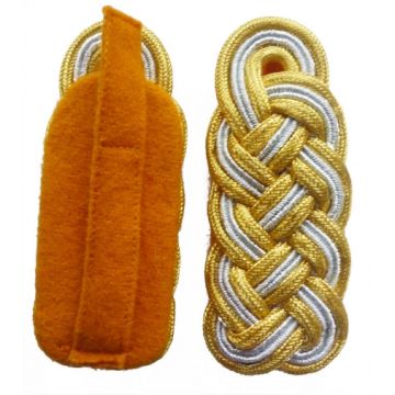 GENERAL Feldgendarmerie Schulterstücke Deutsch - mit Lasche - REPRO - Art. WH4863