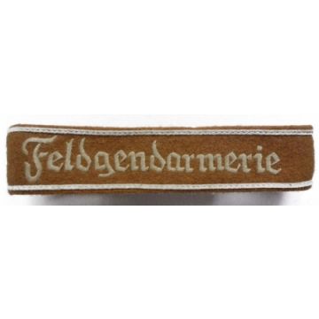 Ärmelband Afrika - Feldgendarmerie Mannschaft  - hellbraun - REPRO - Art. WH5874
