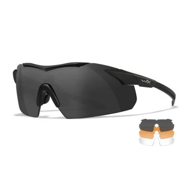  WX VAPOR COMM 2.5 Gläser: Grau/Klar/Helles Orange Gestell: Matt Schwarz