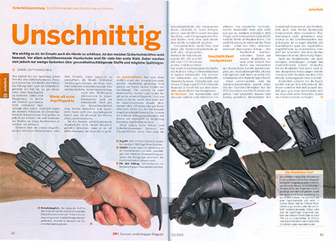 Enforcer Schnitthemmende Handschuhe - Bericht - PDF anzeigen